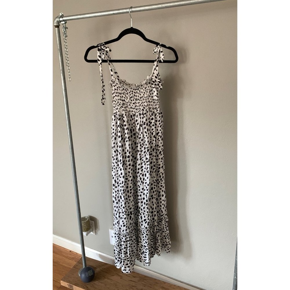 Polka Dot Maxi Dress